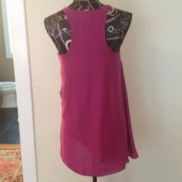 Silence + Noise Dress - fuchsia version - Picture 4 of 4