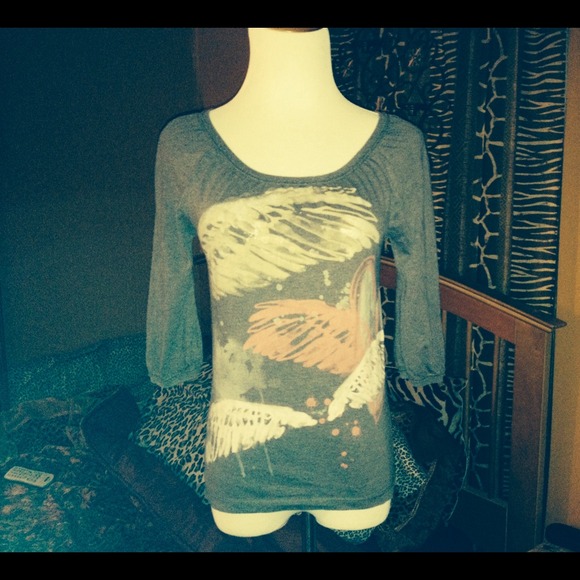 Brown half sleeve soft tee