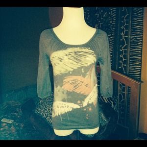 Brown half sleeve soft tee