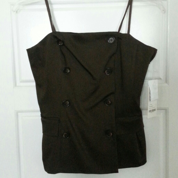 WORTH strapless top
