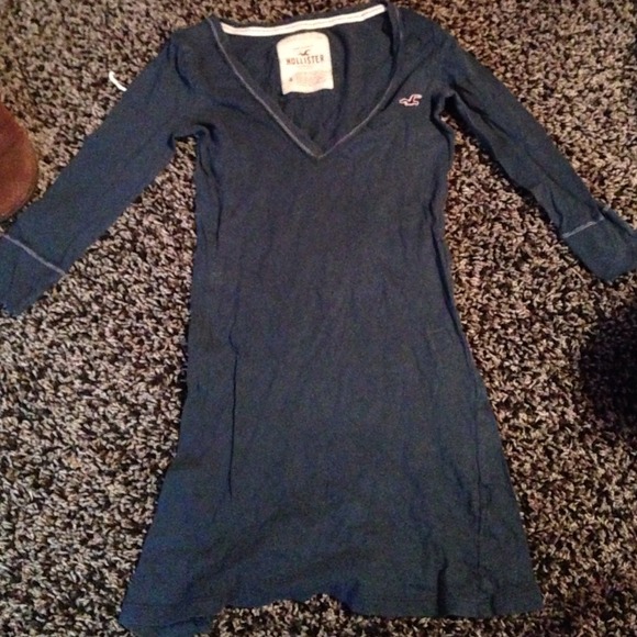 Hollister 1/4 sleeve