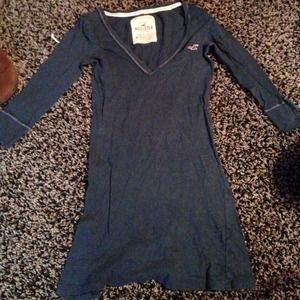 Hollister 1/4 sleeve