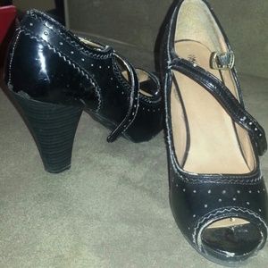 Women peep toe heels