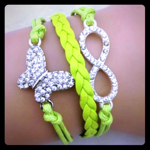 Green Girly Butterfly