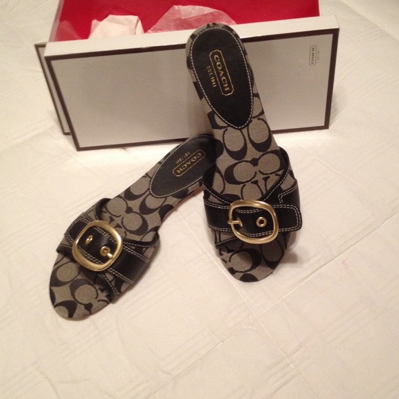Coach sandals