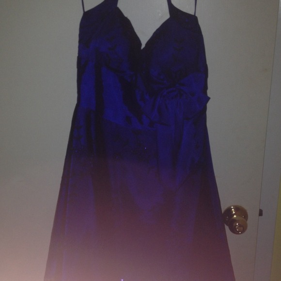 Sparkly blue dress semi formal