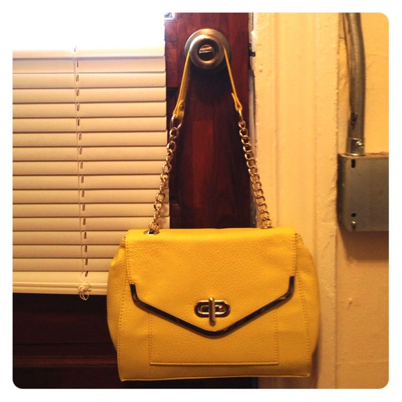 Yellow Olivia & Joy purse