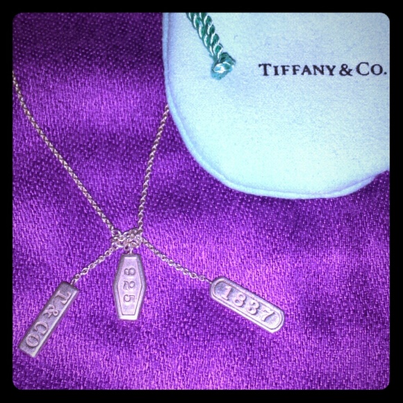 Tiffany & Co Silver 1837 Elements Dangling Nckl