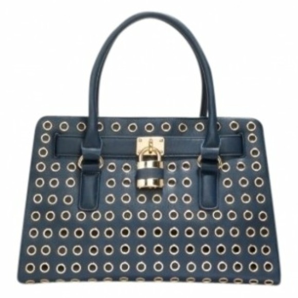 -SOLD- Navy Blue elegant handbag - Picture 1 of 5