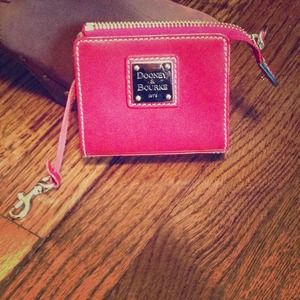 Authentic Dooney & Bourke coin purse & card holder