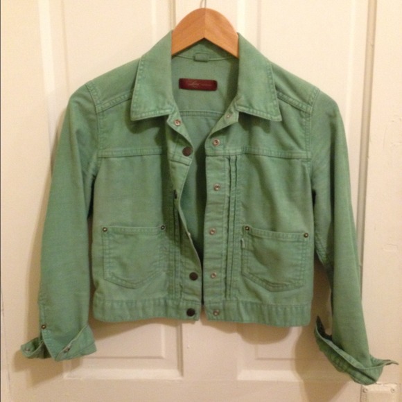 Levi's cord crop jacket