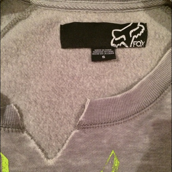 brand new fox crew neck - Picture 3 of 4