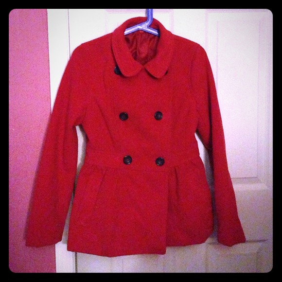 Red Peacoat