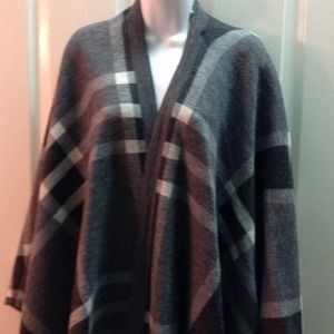 Black/gray shawl.  Never worn.