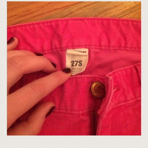 J Crew Corduroy Pants Hot Pink