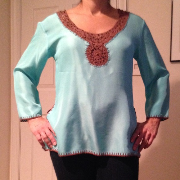 Splurge silk top size S/M