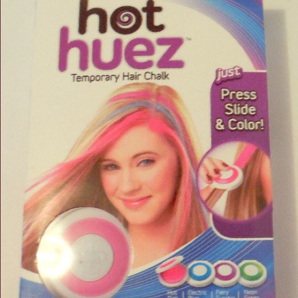 Hot Huez Temporary Hair Chalk NWT