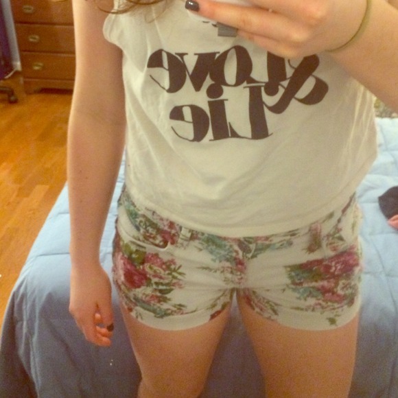 Floral shorts