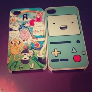 Adventure time iphone 4/4s case bundle!