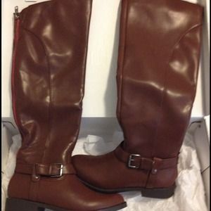 NEW Brown knee high boots