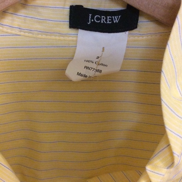 Yellow Button Up - Picture 2 of 5