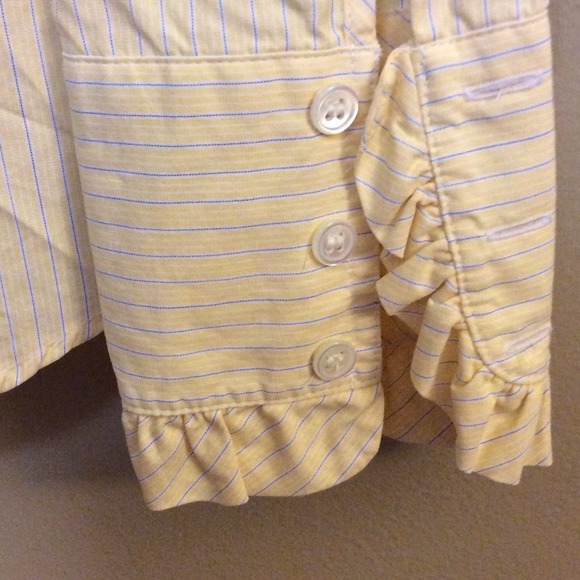 Yellow Button Up - Picture 4 of 5