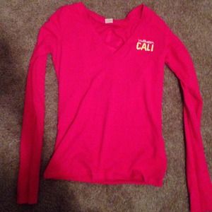 Hot pink hollister (never worn) long sleeve