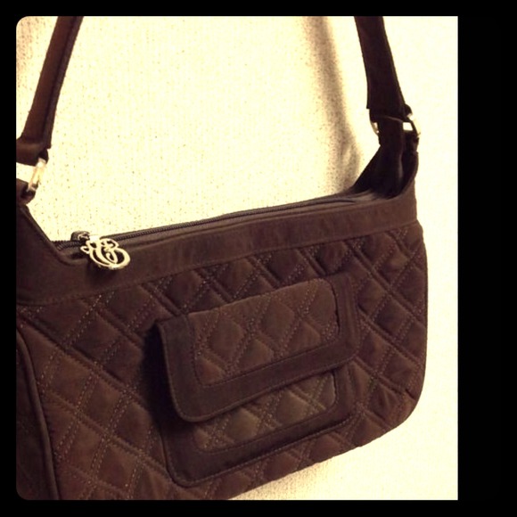 Vera Bradley handbag espresso brown FREE GIFT!