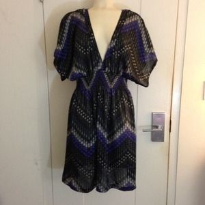 Forever 21 - Faith 21 Purple and Grey Tunic Dress