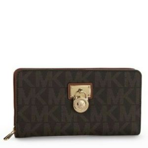 I am looking for a brown mk hamilton wallet !