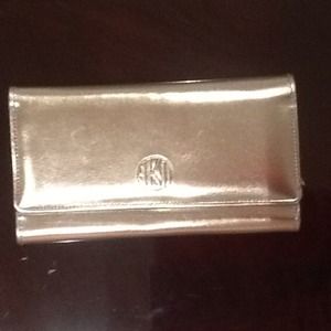 Anne Klien II Silver Clutch/Wallet