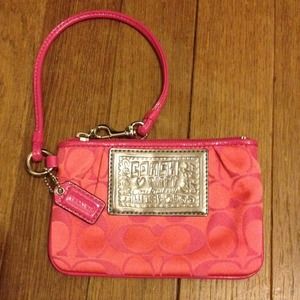 Coach wristlet.