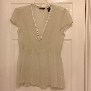 Large New York & Company Sheer Top