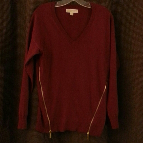 Michael Kors double zipper shirt