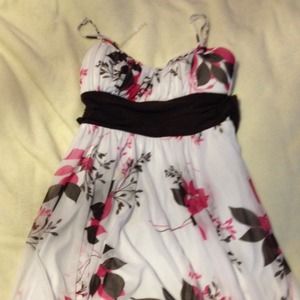 Speechless floral print dress
