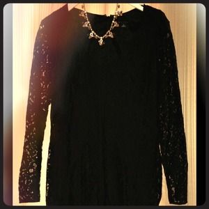 Long sleeve lace dress