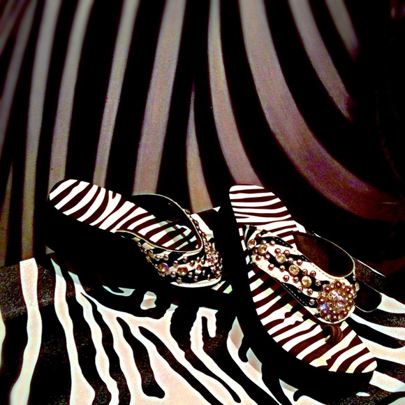 Zesty Zebra FlipFlops 💋