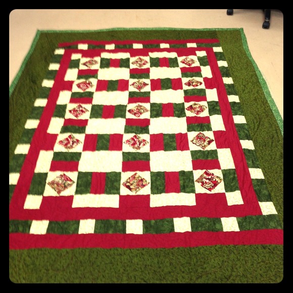 Handmade full-size quilt