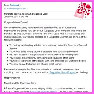 Honored Suggested User