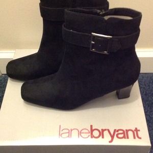 Black Suede short boots