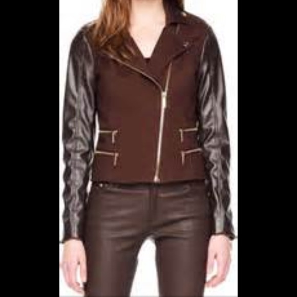 ❌SOLD❌NWT MICHAEL KORS CHOCOLATE BRWN JACKET❌SOLD❌