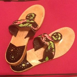 🎉RARE!🎉 Vera Bradley by Jack Rogers Sandals!