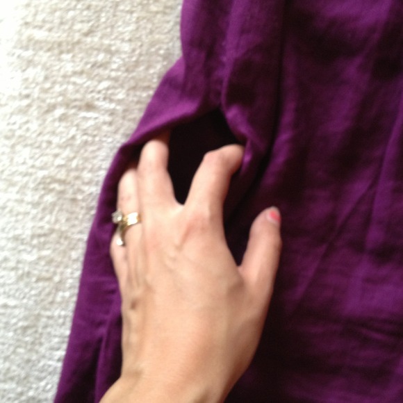 Sold! Adorable BR jewel purple shift with pockets - Picture 3 of 3