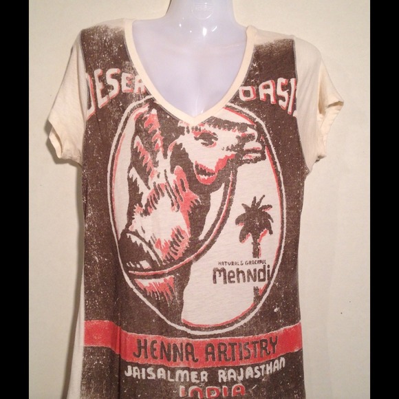 Lucky Brand Tops - 💖SOLD💖LUCKY BRAND - Vintage Indian T-Shirt