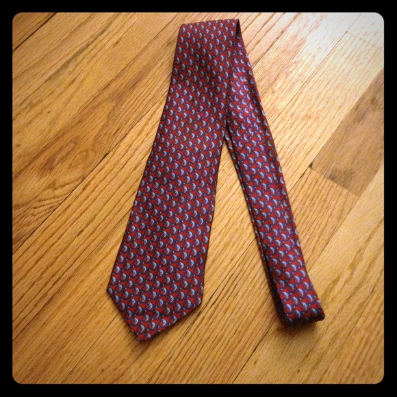 Thomas pink silk slim tie