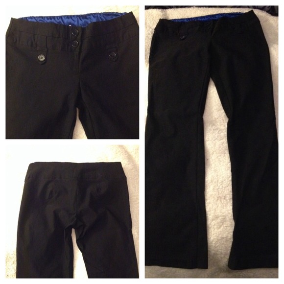Black slacks