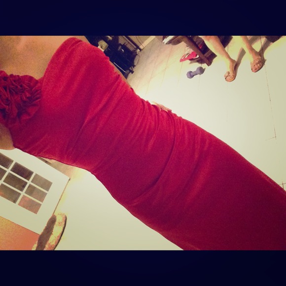 Long Red Prom Dress