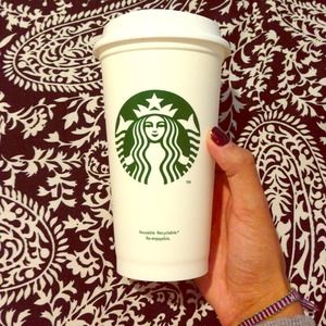 Starbucks reusable cups