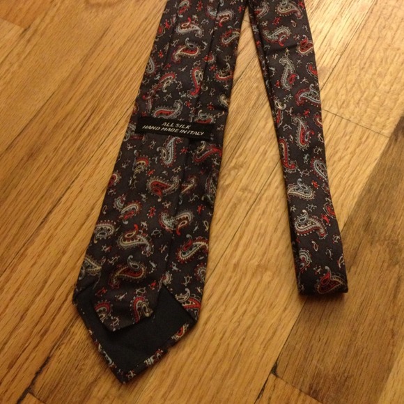 Silk skinny tie*donated - Picture 2 of 3