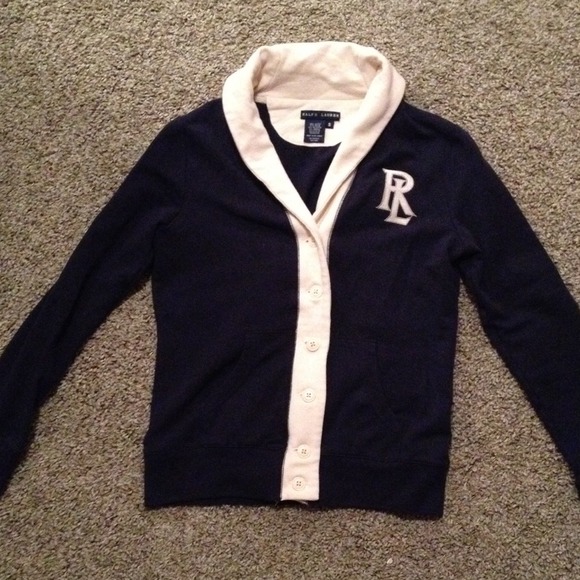 Ralph Lauren button up sweater
